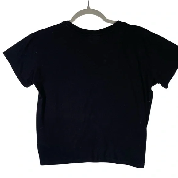 Fila Black Short Sleeve Tee with Logo - Picture 2 of 9